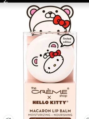 The CREME shop X Hello KITTY Macaron Lip Balm - White